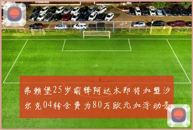 弗赖堡25岁前锋阿达木即将加盟沙尔克04转会费为80万欧元加浮动条件